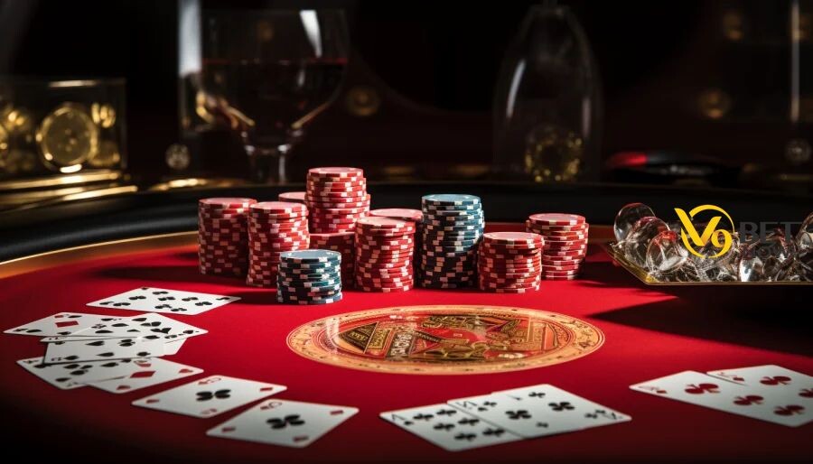 Hướng dẫn các bước chơi cá cược Baccarat tại V9bet