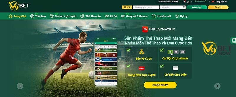 Tên tuổi của V9bet hiện nay được phủ sóng rộng khắp các quốc gia Châu Á